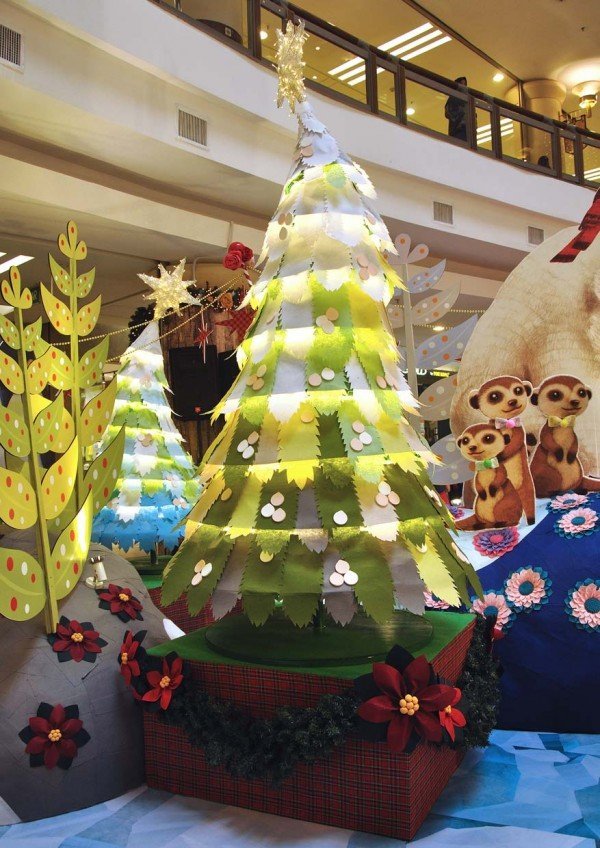 1 utama shopping centre rustic woodland christmas 2014