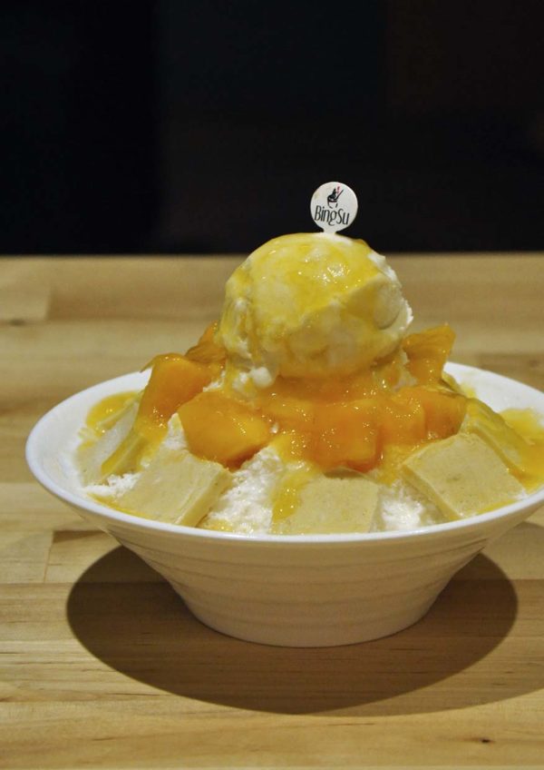 bingsu cafe korean dessert damansara uptown petaling jaya durian mango bingsu