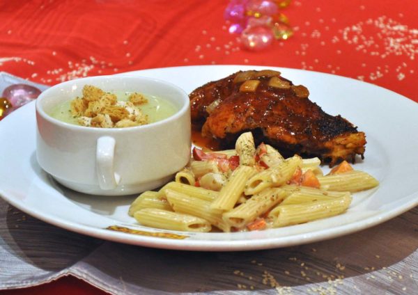 hot fiery feast kenny rogers roasters spicy chicken and pasta meal
