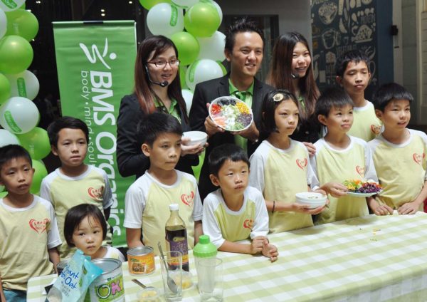 bms organics haha kidz campaign one city mall