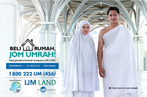 beli rumah jom umrah ijm land malaysia