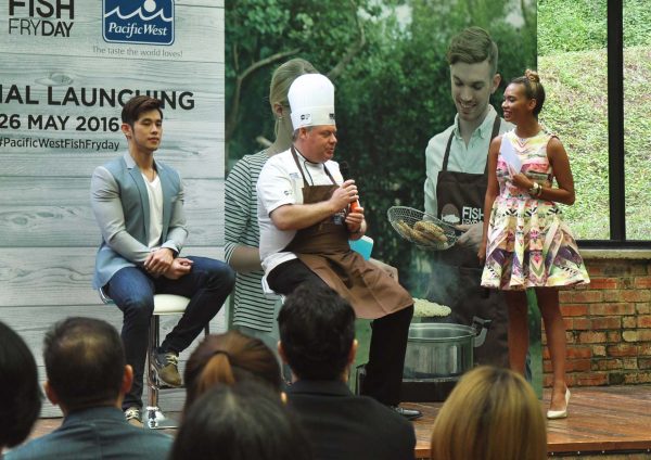 fish fry day campaign pacific west malaysia jordan yeoh fitness model