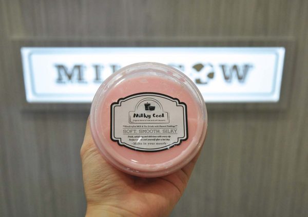 milkcow milky cool handcrafted milk and tea drink with natural pudding