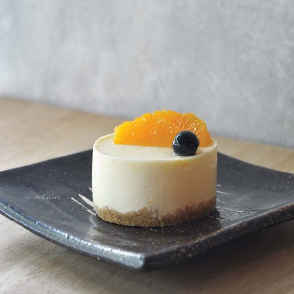 minamotonoya cafe japanese food bandar sri petaling orange cheese cake