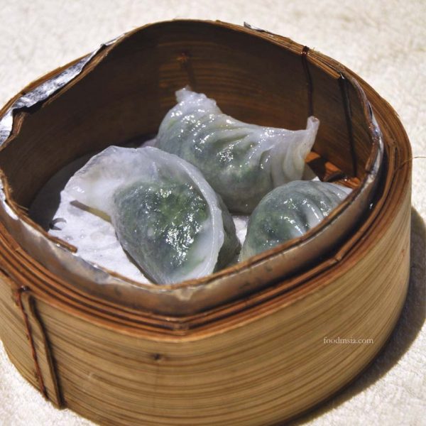 yuk sou hin weil hotel ipoh all-you-can-eat dim sum spinach dumpling
