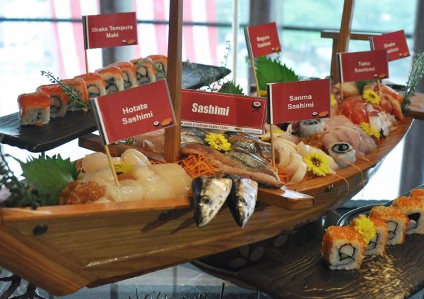 agehan japanese restaurant grand bluewave hotel shah alam sushi and sashimi family feast