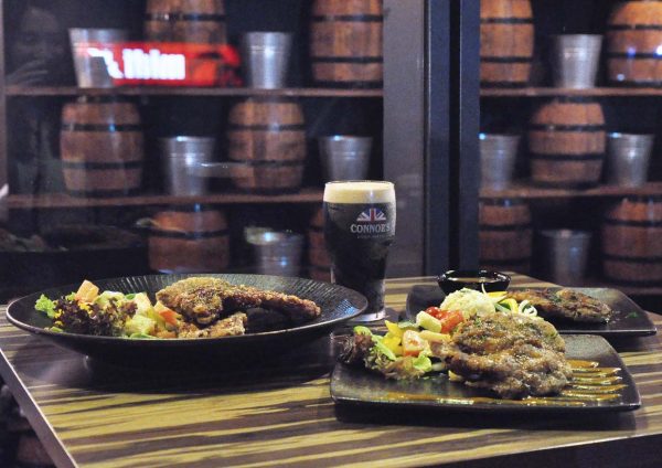 black market the connor experience by connor stout porter dishes