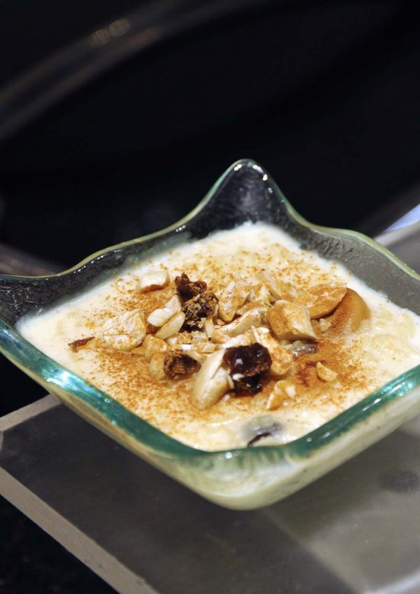 the macao exchange cinnamon coffee house one world hotel rice pudding