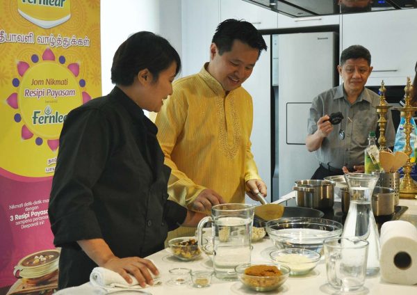 fernleaf milk malaysia payasam dessert deepavali chef annette isaac