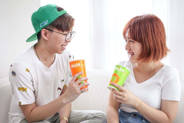 juice works malaysia breast cancer awareness couple