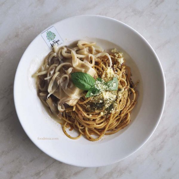 la figue western restaurant pv128 setapak kuala lumpur aglio olio tofu steak