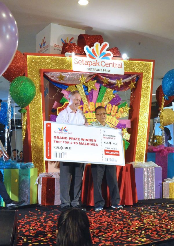 setapak central 1 fabulous celebration first anniversary grand prize maldives