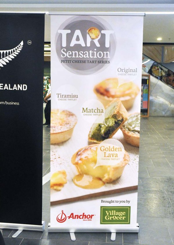 village grocer chef may foo cheese tarts using new zealand products