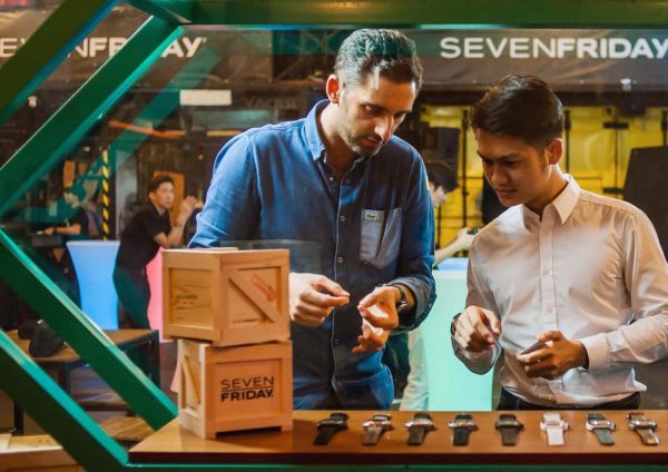 sevenfriday q-series garage party kuala lumpur rocco giudice