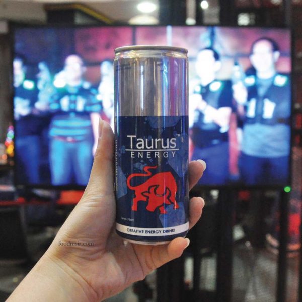 taurus energy drink laser battle game