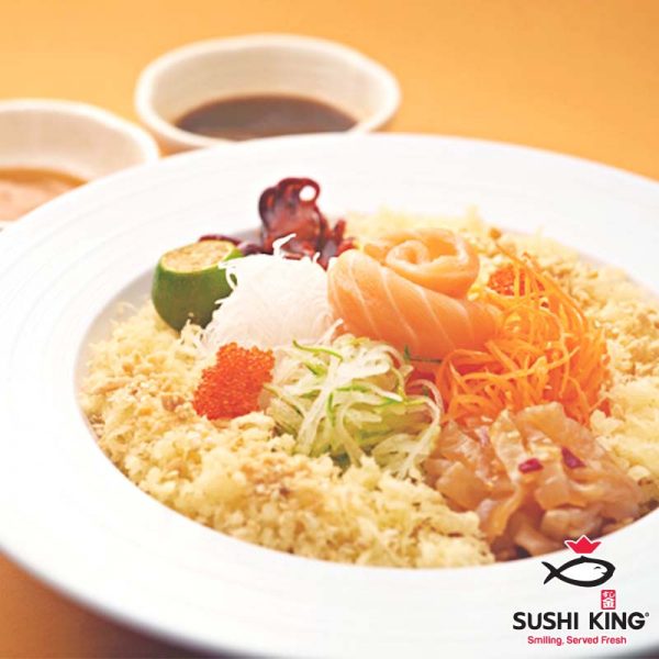 sushi king japanese restaurant chinese new year yee sang