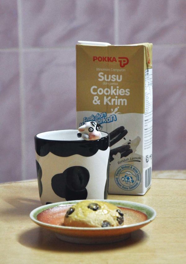 pokka cookies and cream flavoured milk scone recipe