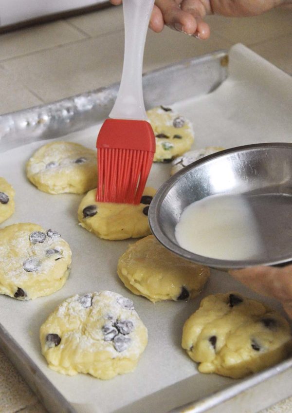 pokka cookies and cream flavoured milk scone recipe washing