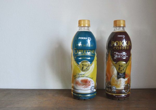 pokka premium milk coffee and cappuccino