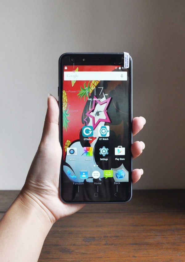 smartphone gt mobile 888 metal grey