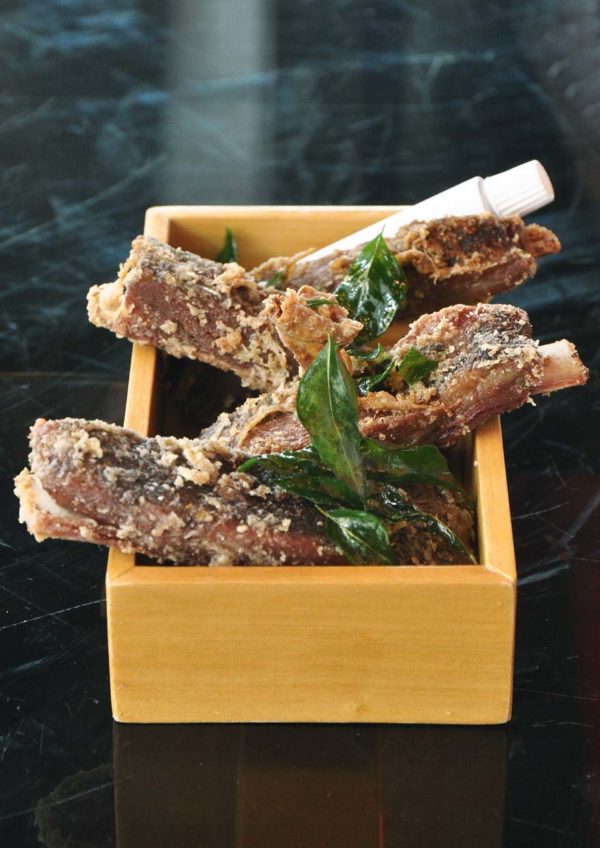 duddha asian food klcc kuala lumpur 5-spice lamb ribs