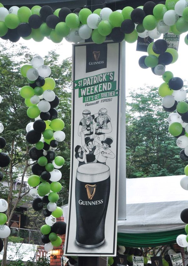 guinness st. patrick's weekend the square publika mall kuala lumpur spd2017