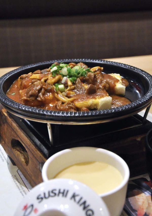 sushi king japanese curry menu agedashi beef curry set