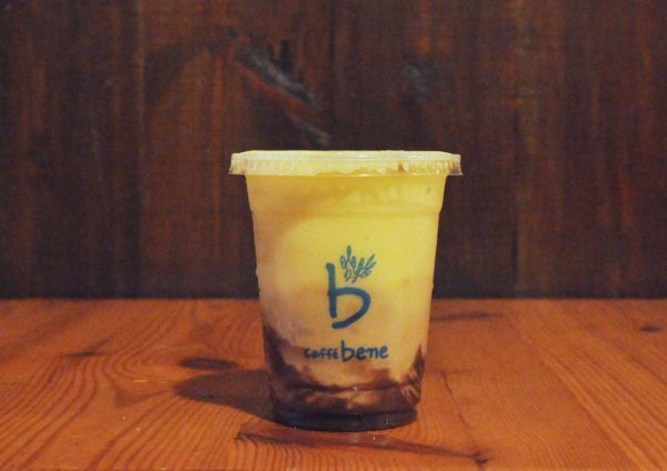 caffe bene mangotella smoothie