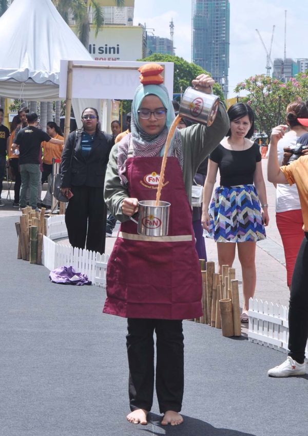 f&n gold standard teh tarik ori challenge