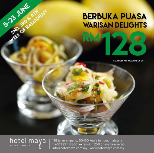 berbuka puasa hotel maya kuala lumpur