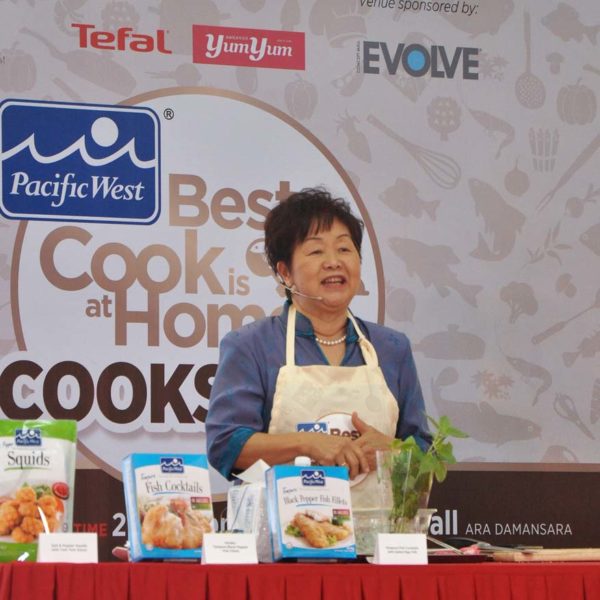 pacific west best cook is at home cookshow chef agnes chang