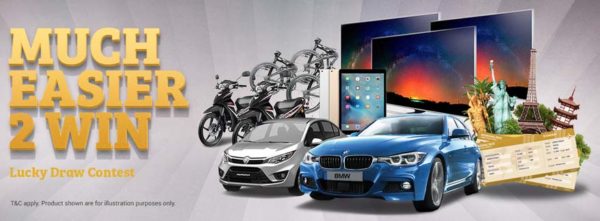 tronexus global sdn bhd more easier 2 win lucky draw