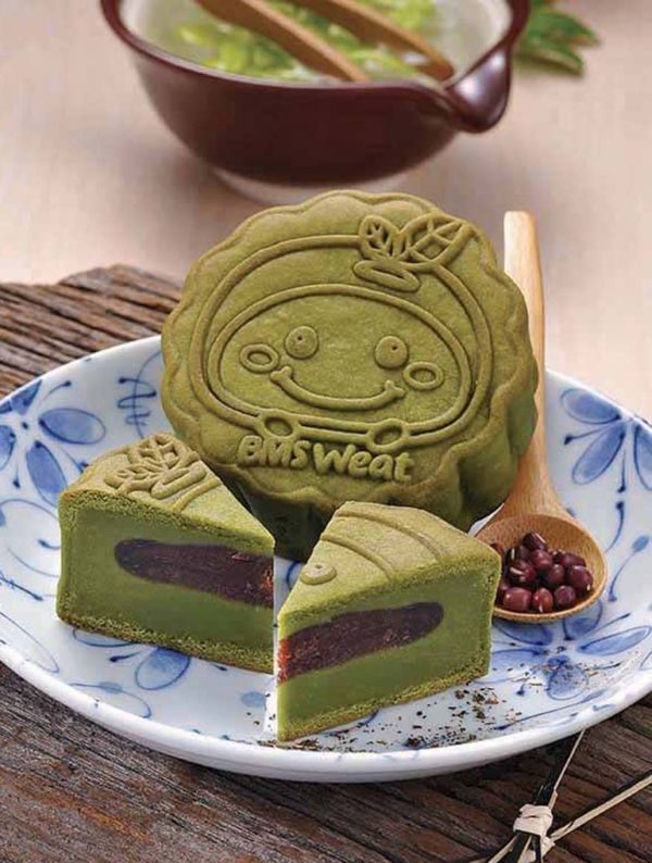 bms organics vegan mooncake mid autumn festival matcha red bean