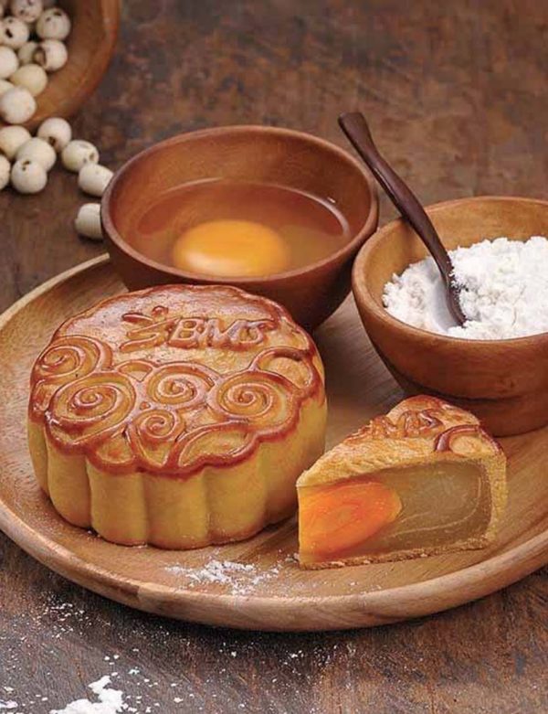 bms organics vegan mooncake mid autumn festival pure lotus yolk