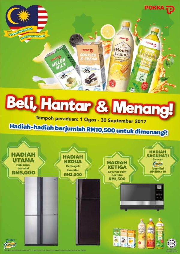 merdeka day contest with pokka malaysia