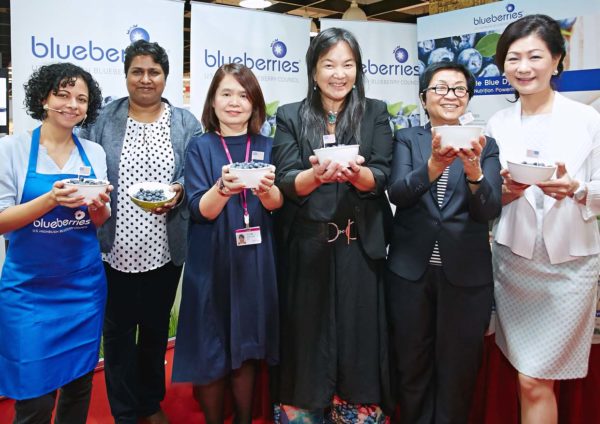 us highbush blueberries aeon one utama shopping center launch event