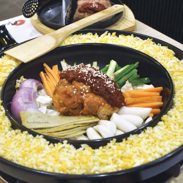 omaya pavilion kuala lumpur korean restaurant lee kwang soo cheese dakgalbi
