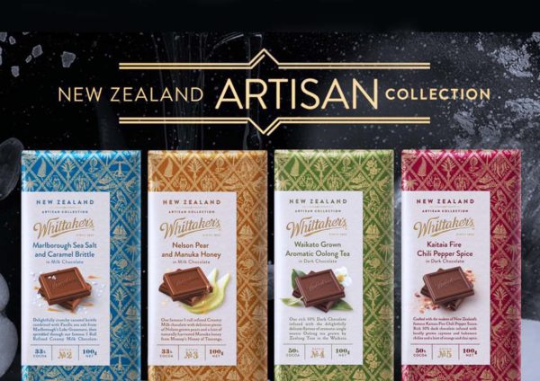 new zealand whittakers chocolate artisan collection