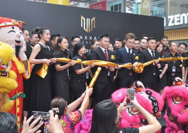 maxxan realty real estate agency sunway giza launching ribbon