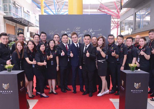 maxxan realty real estate agency sunway giza launching team