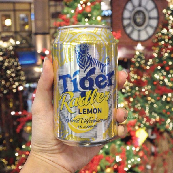 new packaging tiger radler lemon