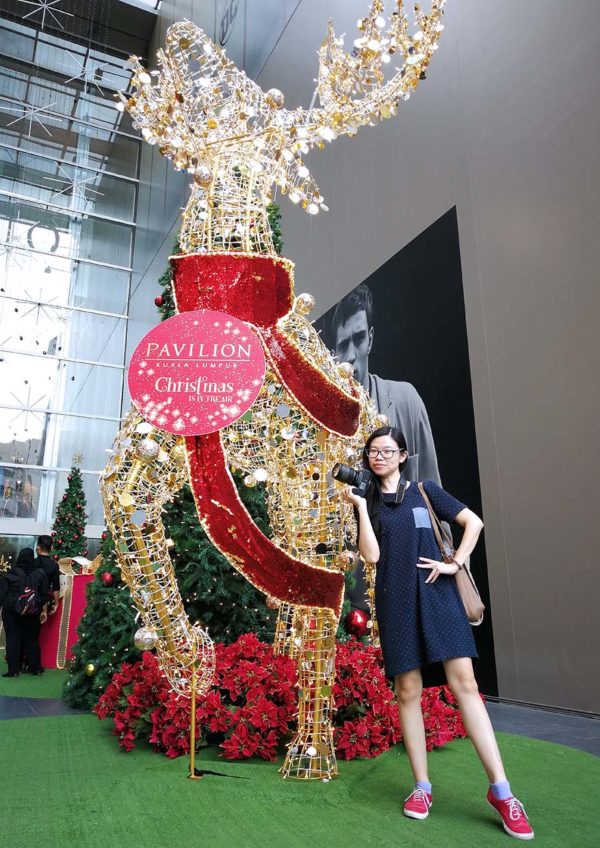 pavilion kl christmas 2017 reindeers crystal fountain