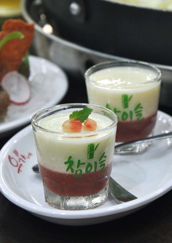yoogane malaysia korean cuisine christmas menu dessert