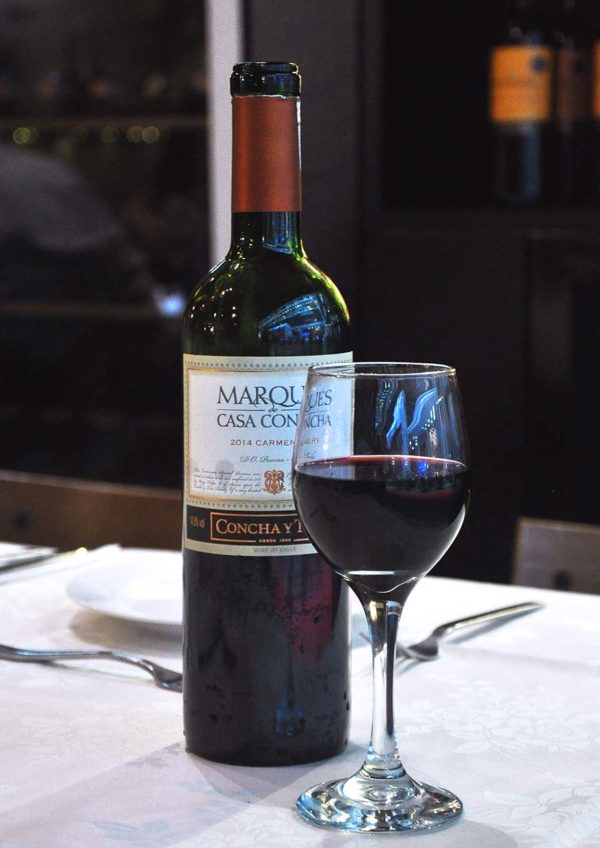 the cellar signature one city usj marques de casa concha carmenere