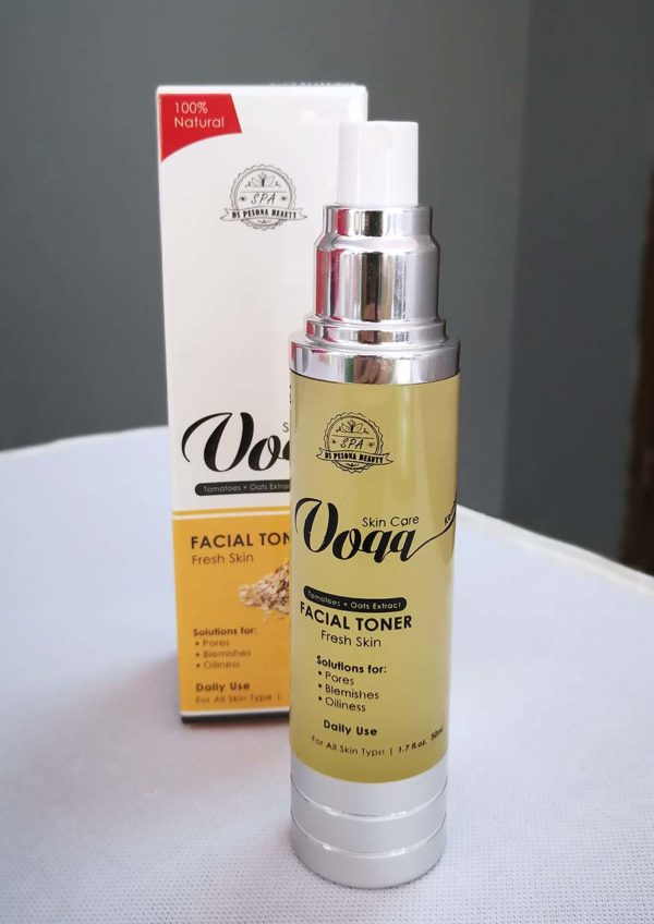 voqq skin care tomato extract facial toner