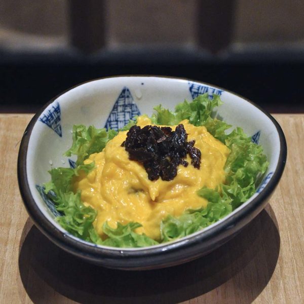 sushi tei japanese restaurant healthy menu satsuma imo to kabocha salad