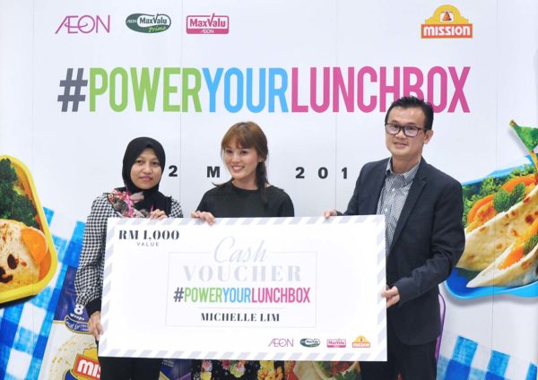 power your lunch box contest mission foods aeon winner