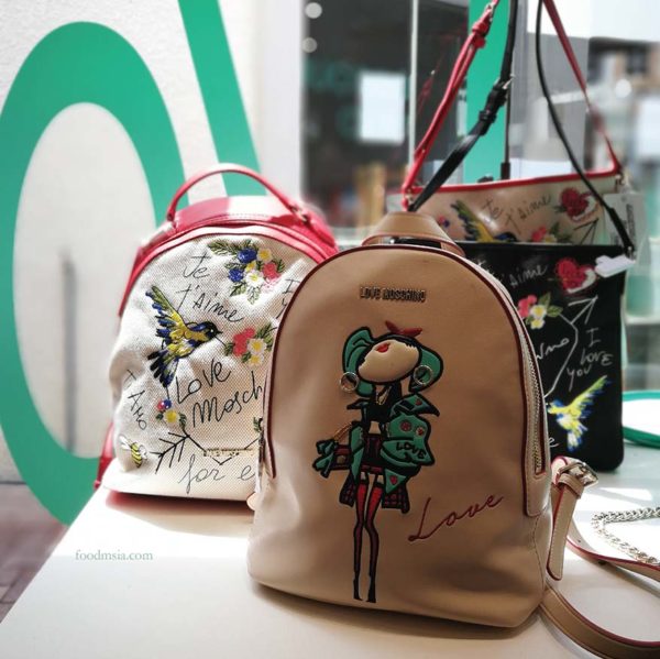freeport a famosa outlet luv lux love moschino bag