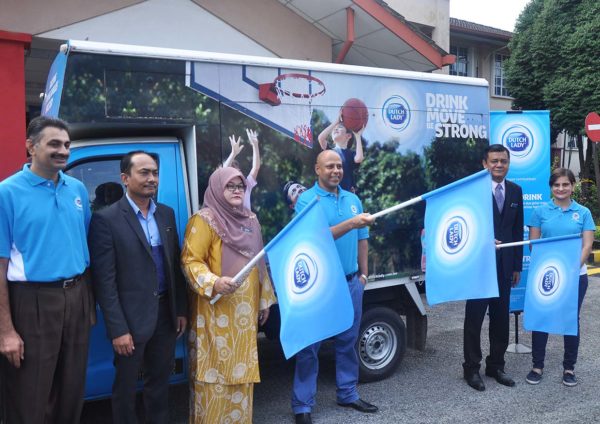 world milk day dutch lady malaysia flag off truck