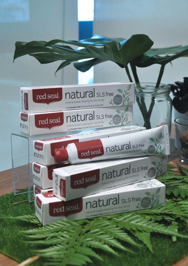 red seal natural toothpaste new zealand sls free